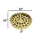 Premium Gold Communion Tray     32 Cup Stainless Steel Church Use