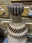 Vintage Industrial Steampunk Cast Iron 6 5    Gear Assembly Steampunk Lamp Project