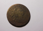 1798 Draped Bust Large Cent In Fine But Grainy - Dirt Cheap  Only  79 00            