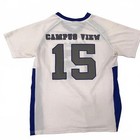 Grand Valley State University Lakers Youth Sports Jersey 15 - White   Blue