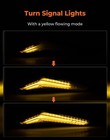 Kemimoto Front Led Turn Signal Fang Lights Drl For 2024-2026 Can-am Maverick R