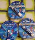 Abreva Docosanol 10  Cream Tube Full Size -  Expired -lot Of 3-  Read