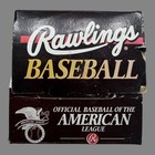 Vintage Mlb Rawlings Official American League Game Balls  2  Baseball Ro-a