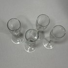 Clear Champagne Flutes Set Of 4 Elegant Glass Toasting Glasses Wedding Party