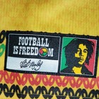 Adidas Jamaica Soccer Jersey S Yellow black green red Bob Marley