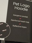 Kirkland Signature Logo Pet Dog Hoodie Black - Sz Large New 