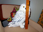 Harry Potter Hedwig The Owl Plush Fantasy Halloween Costume Accessory