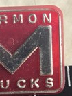 Vintage 90 s Marmon Semi Trucks Emblem Lapel Red Plastic Hat Pin Texas