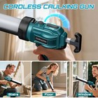 Cordless Caulking Gun For Makita 18v Batteries no-drip Caulking Gun  No Battery