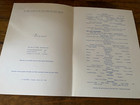 Vintage March 25  1958 S s Homeric Cruise Ship Dinner Menu