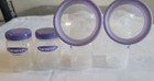 Lansinoh Signature Pro Double Electric Breast Pump  Portable  White purple
