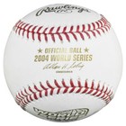 Keith Foulke Signed 04 Wsc Inscription Rawlings Official Mlb 2004 World Series B