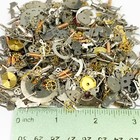 100 Grams Watch Parts Steampunk Wheels Gear Movements Large Watchmakers Art Lot