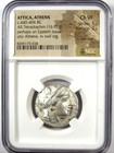 Ancient Athens Greece Athena Owl Tetradrachm Silver Coin 440-404 Bc - Ngc Ch Vf