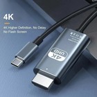 6ft Hdmi Cable Adapter For Iphone 15 16 17 To Hdtv 4k Usb C To Hdmi Video Cable