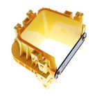 Adc Commscope Fgs-mfaw-a Fiberguide 4x4  Snap-fit Raceway Junction  Yellow