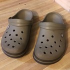 Usedverygood - Crocs Unisex Crocband Clog  Brown beige   Mens 6   Womens 8