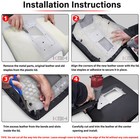 Fits 2015-2020 Cadillac Escalade Center Console Lid Armrest Vinyl Cover Black