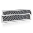 Microwave Charcoal Filter Replacement  2 Pack  Fits Ge  Frigidaire  Bosch  2-1 4