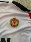 Vintage Manchester United 2010 2011 Away Shirt Jersey Nike 2xl Men White