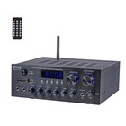 Pyle Pda69bu Bluetooth Mp3 sd Home Audio Receiver  2x 4  200w Max 3-way Speakers