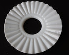 Antique Firey Opal Milk Glass Petticoat Lamp Shade For Chimney On Oil Lamp 8 