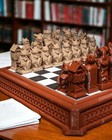 Viking Chess Set With Board