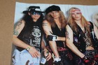 Poison Band Magazine Full Page Pinup Poster Clipping