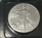 Classic Beauty  Us  1 2002 American Silver Eagle 1oz 999ag Littleton Coin Holder
