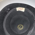 Le Paris Women s Black Velour Pillbox Hat W  Feather Accent  One Size