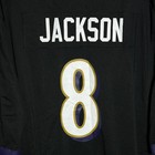 Lamar Jackson  8 Baltimore Ravens Nfl Nike Black Game Jersey Men s 3xl Nwt