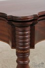 F73697  Antique 19th Century Mahogany Inlaid Flip Top Game Table