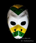 Ice Hockey Mask Goalie Helmet Wearable Home Decor North Stars Gilles Meloche G09