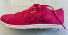 Aly Raisman Hand Signed Autographed Reebok Pink Shoe Gymnastics