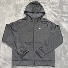Nike Training Therma-fit Jacket Kids Medium Zip Up Hoodie Thumbhole Sleeves Nwt