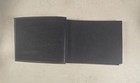 Vintage National Publishing Co  Black Fabric Photographs Scrapbook Album