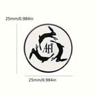 Afi A Fire Inside Decemberunderground Enamel Pin Hat Backpack Badge Brooch Lapel
