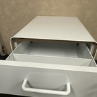Poppin 2-drawer Vertical File Cabinet With Casters  21 5h X 15 75w X 20d