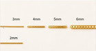 14k Yellow Gold Solid Box Link Chain Necklace With Lobster Claw Clasp 4mm