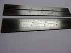 Starrett  13-6   6  Grooved Rule For Square Heads   Double Square  New