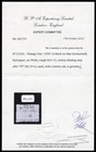 St Lucia 1930 Postage Due 1d Black blue Missing Stop After  st  Var Vfu  Sg D1c 