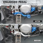 Nicecnc Brake Pedal Lever  18p-27211-01-00 For Yamaha Yfz450r   Rse 2009-2024