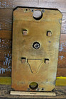  12x22  Board Mounted Industrial Foundry Wood Mold Sand Casting Pattern Vintage