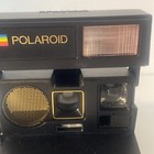 Vintage Polaroid Sun 660 Autofocus 600 Instant Camera W  Strap Untested