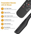 Presentation Remote With Air Mouse Function Wireless Presenter Clicker Rf 2 4   