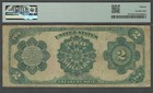 1891  2 Large Size Major General James Mcpherson Pmg Certified Treasury Note 