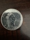 Lot Of 2 1999 Canada 5 Dollars Silver Maple Leaf 1 Oz Silver Bu