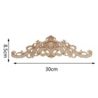 2pcs Lot Wood Carved Corner Onlay Applique Unpainted Frame Decals Home Furniture