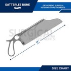 Satterlee Bone Saw 13  Orthopedic Surgical Veterinary Instruments German Grade