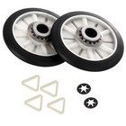 2 Pack 349241t 349241 Dryer Drum Roller Kit For Whirlpool Kenmore Sears 3397588